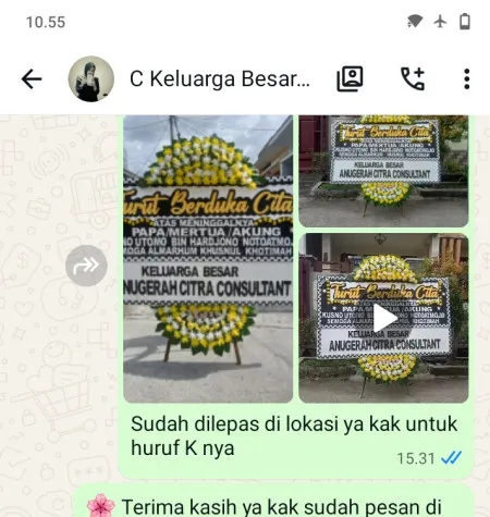 Pengiriman Papan Bunga Duka Stasiun Gambir