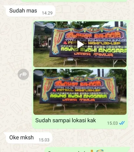 Pengiriman Papan Bunga Stasiun Gambir