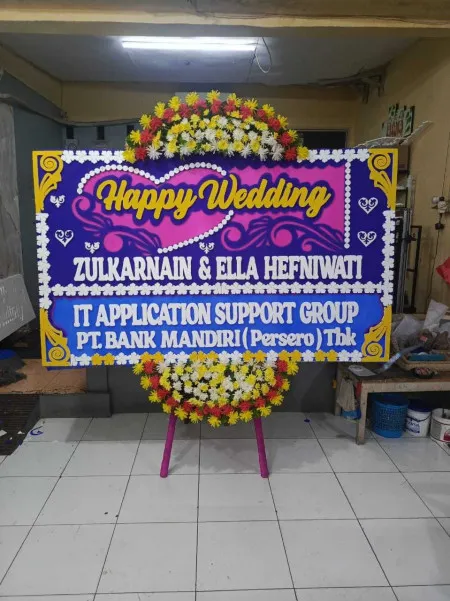 Papan Bunga Stasiun Gambir